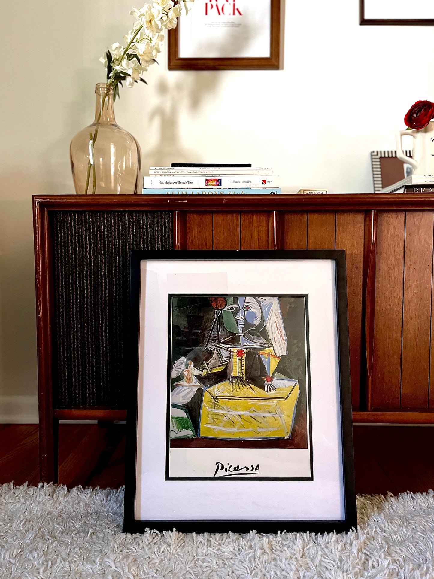 Framed Picasso Print – Vintage Modernist Wall Art