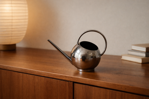 1930s Russell Wright × Chase USA Art Deco Chrome Pitcher