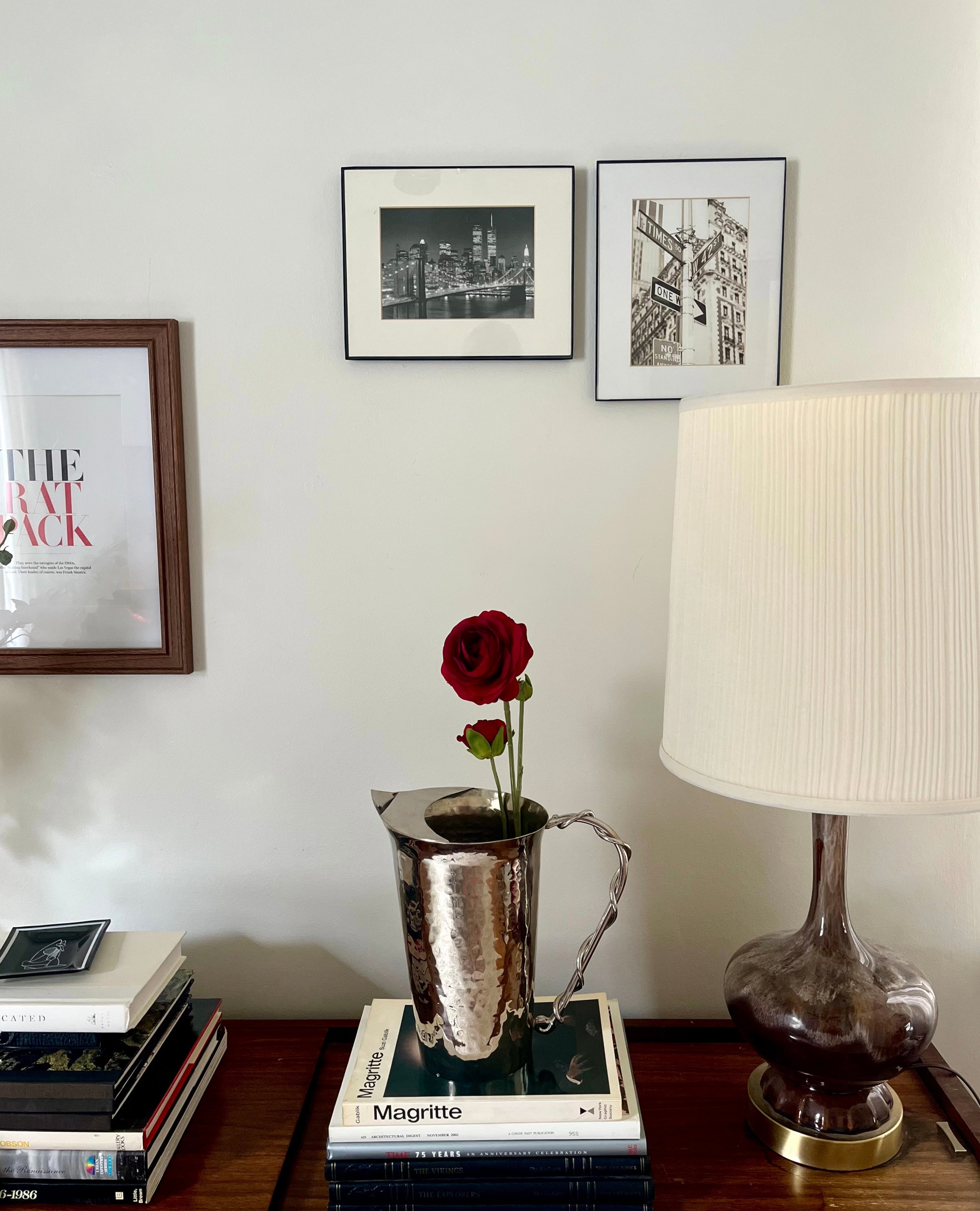 Set of 2 Vintage NYC Prints — Times Square & Skyline