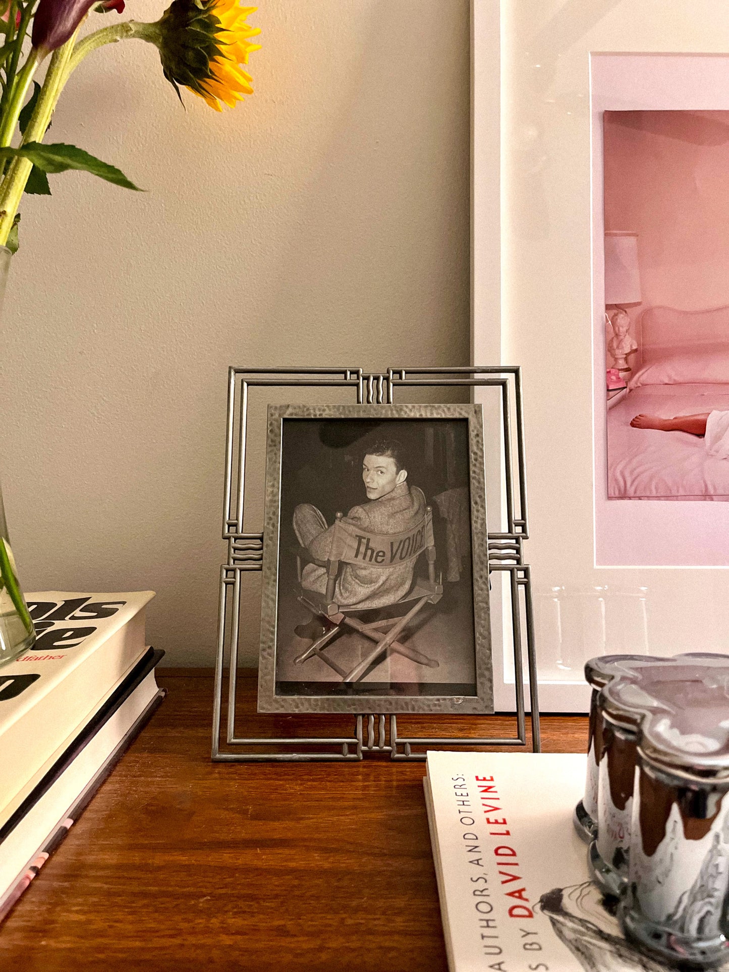 Framed Frank Sinatra Print