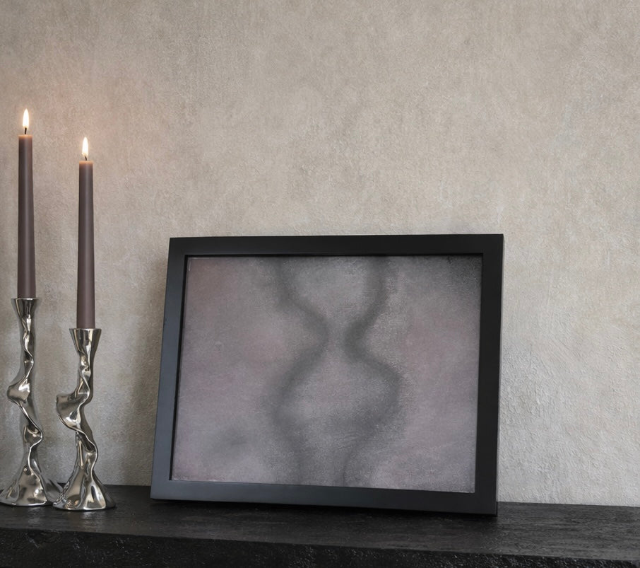 Contour — Original Pastel on Canvas (Framed)