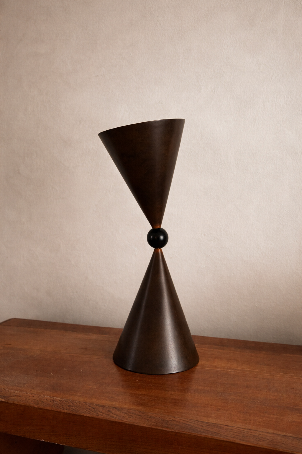 Sculptural Modernist Candle Holder — Made in South Africa
