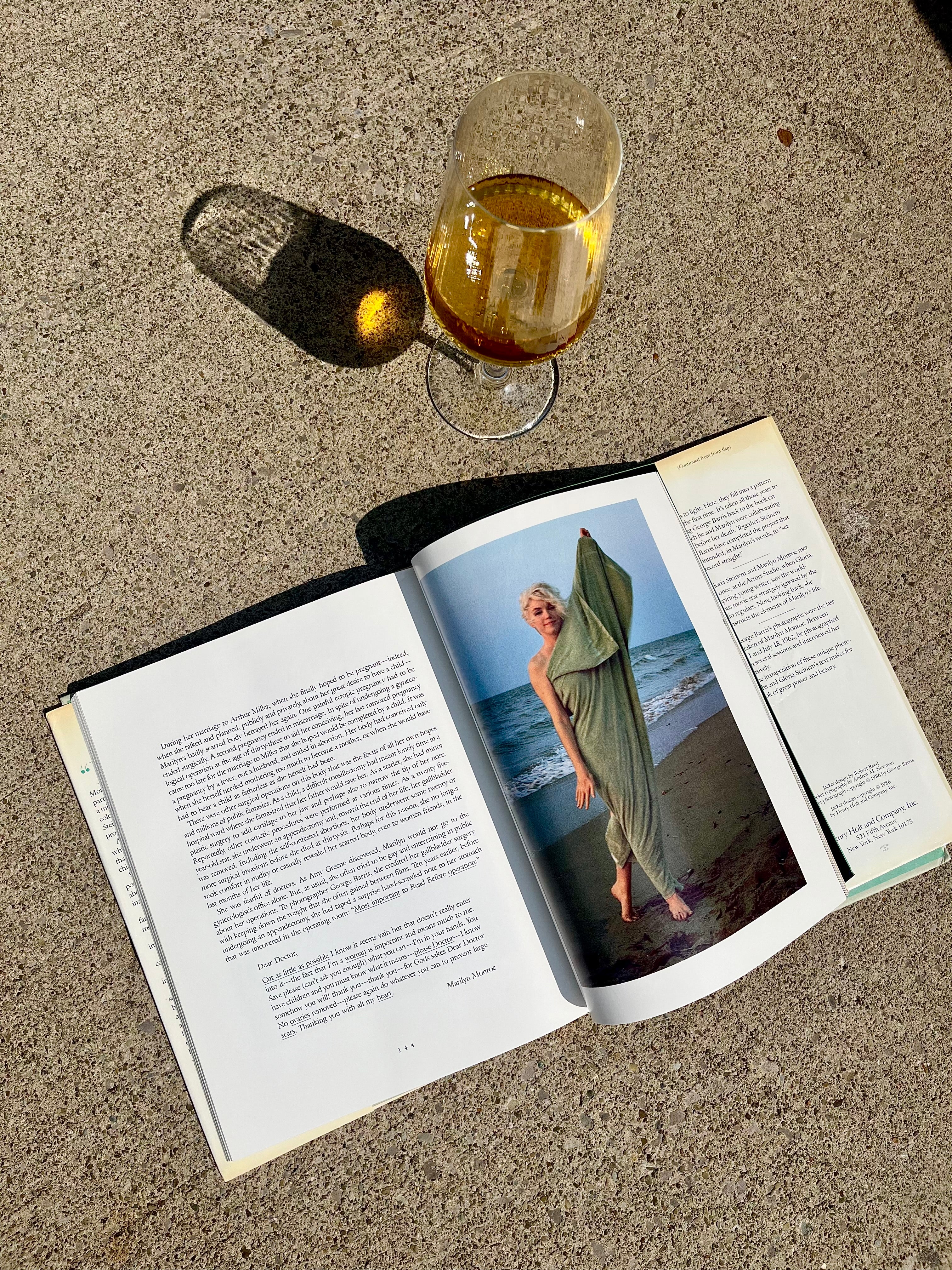 Vintage Marilyn Monroe Book – Photography by George Barris, Text by Gloria Steinem