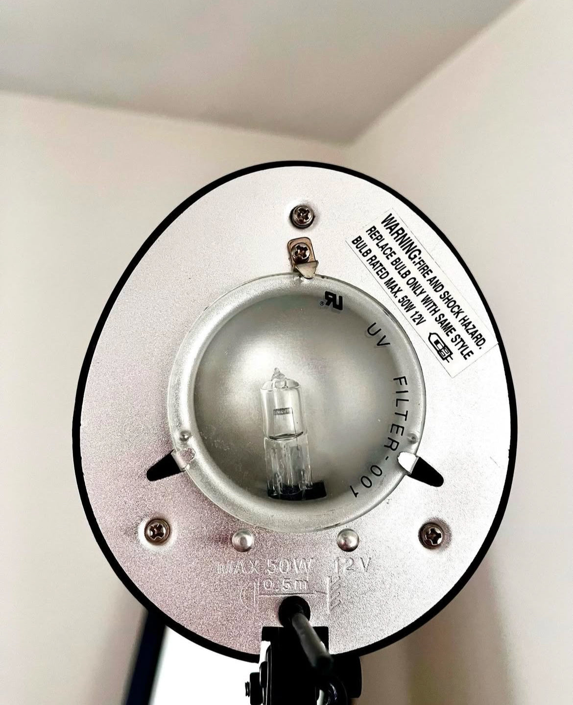 1970s Modernist Crane Neck Table Lamp