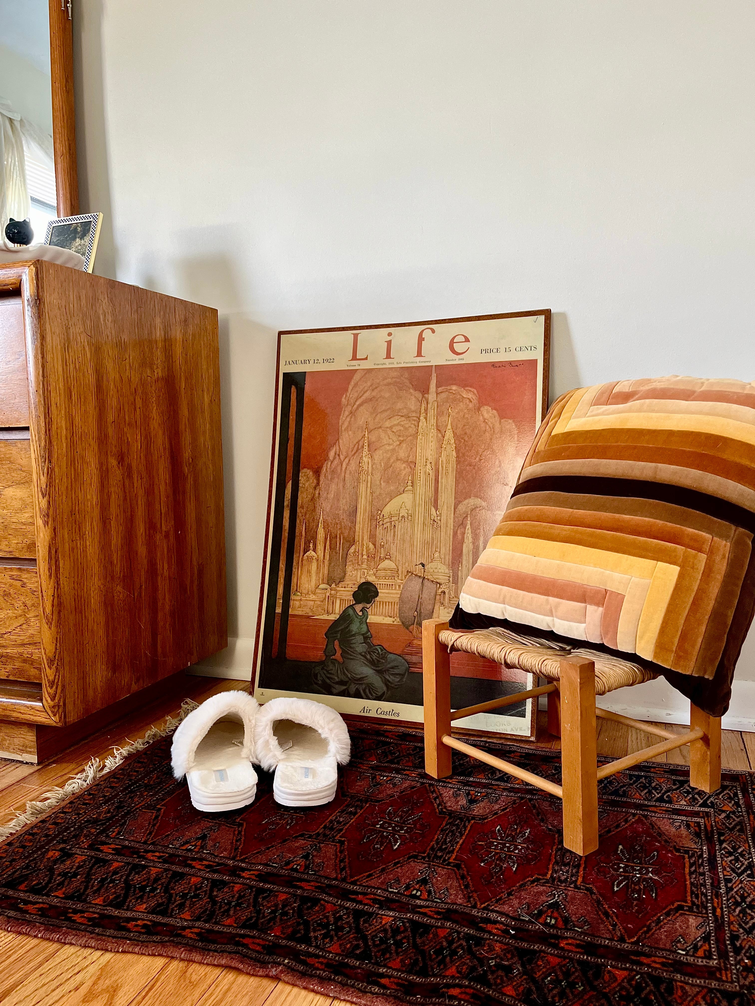 Vintage Air Castles Life Magazine Poster Cover on Wood by Franklin Booth