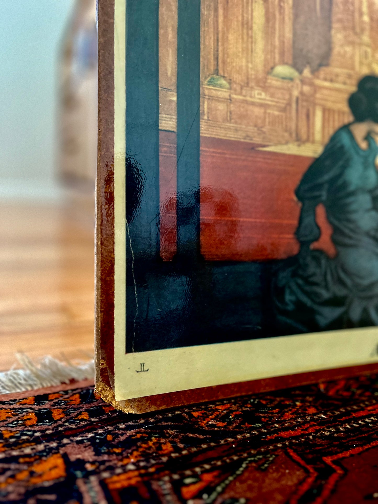 Vintage Air Castles Life Magazine Poster Cover on Wood by Franklin Booth