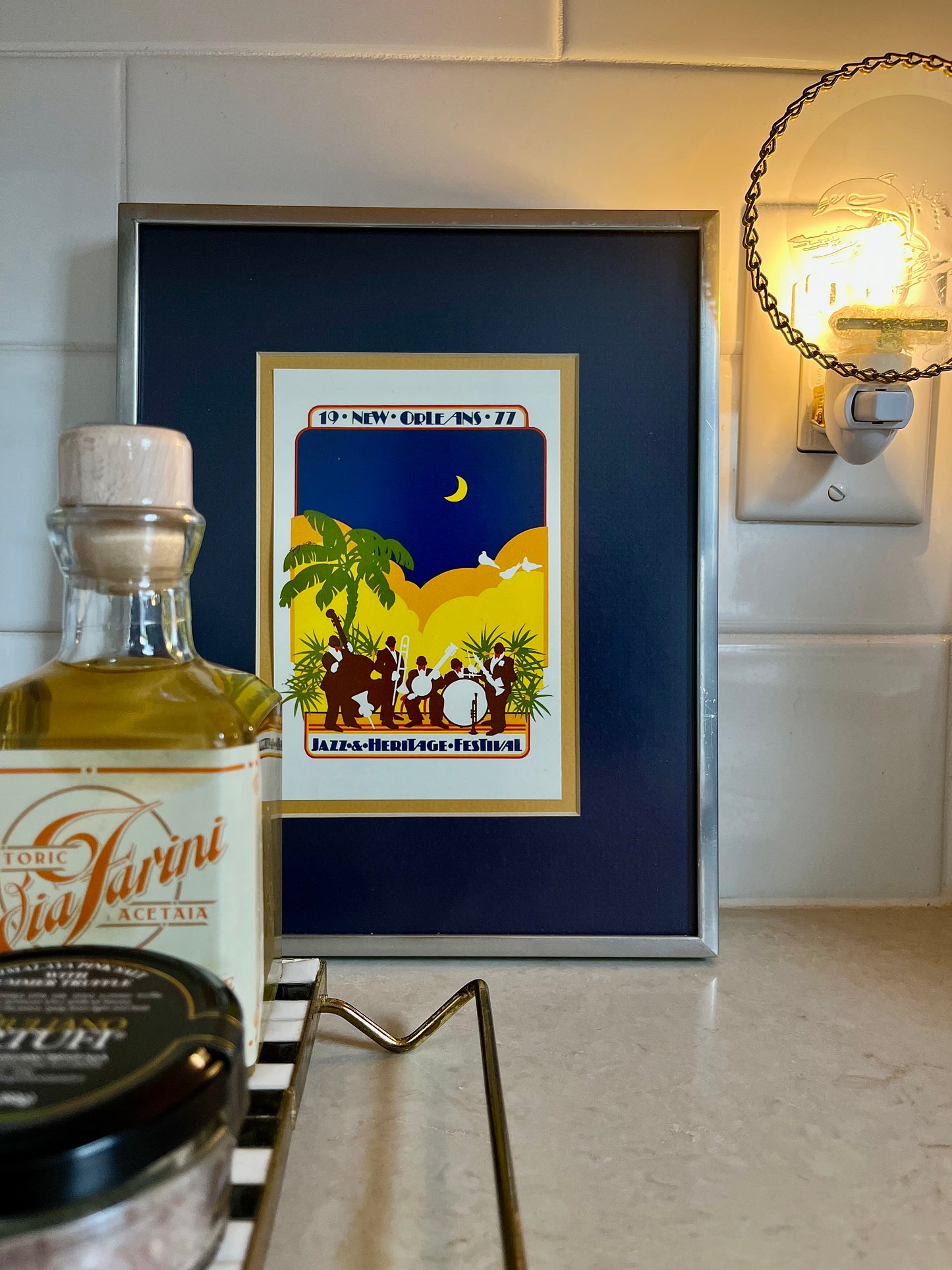 New Orleans Jazz Festival 1977 Framed Poster