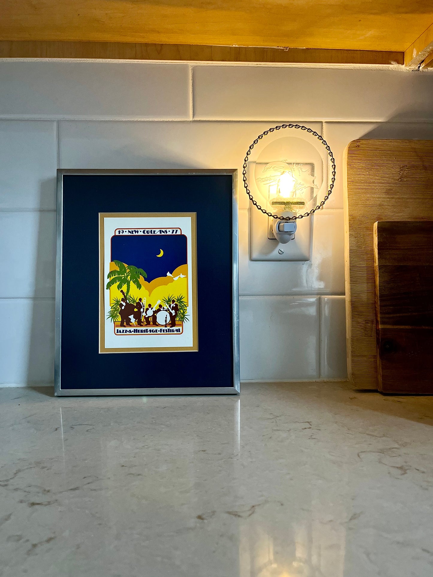 New Orleans Jazz Festival 1977 Framed Poster