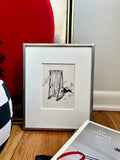 Vintage Tubular Bell Accident Art Print by Gerard Hoffnung