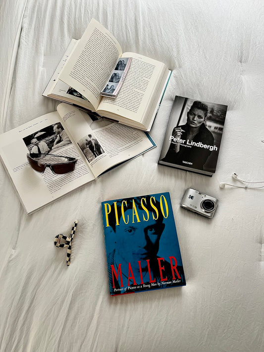 Portrait of Picasso as a Young Man Hardcover Book by Normal Mailer