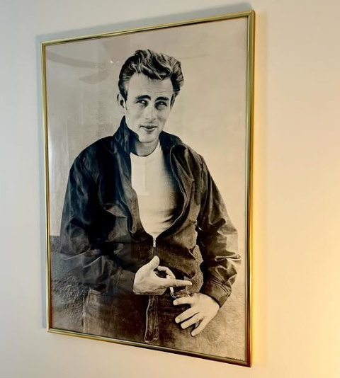 James Dean Foundation “Rebel Without a Cause, 1955” Framed Lithograph Print